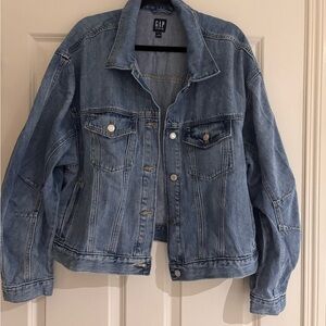 GAP Oversized Icon Denim Jacket